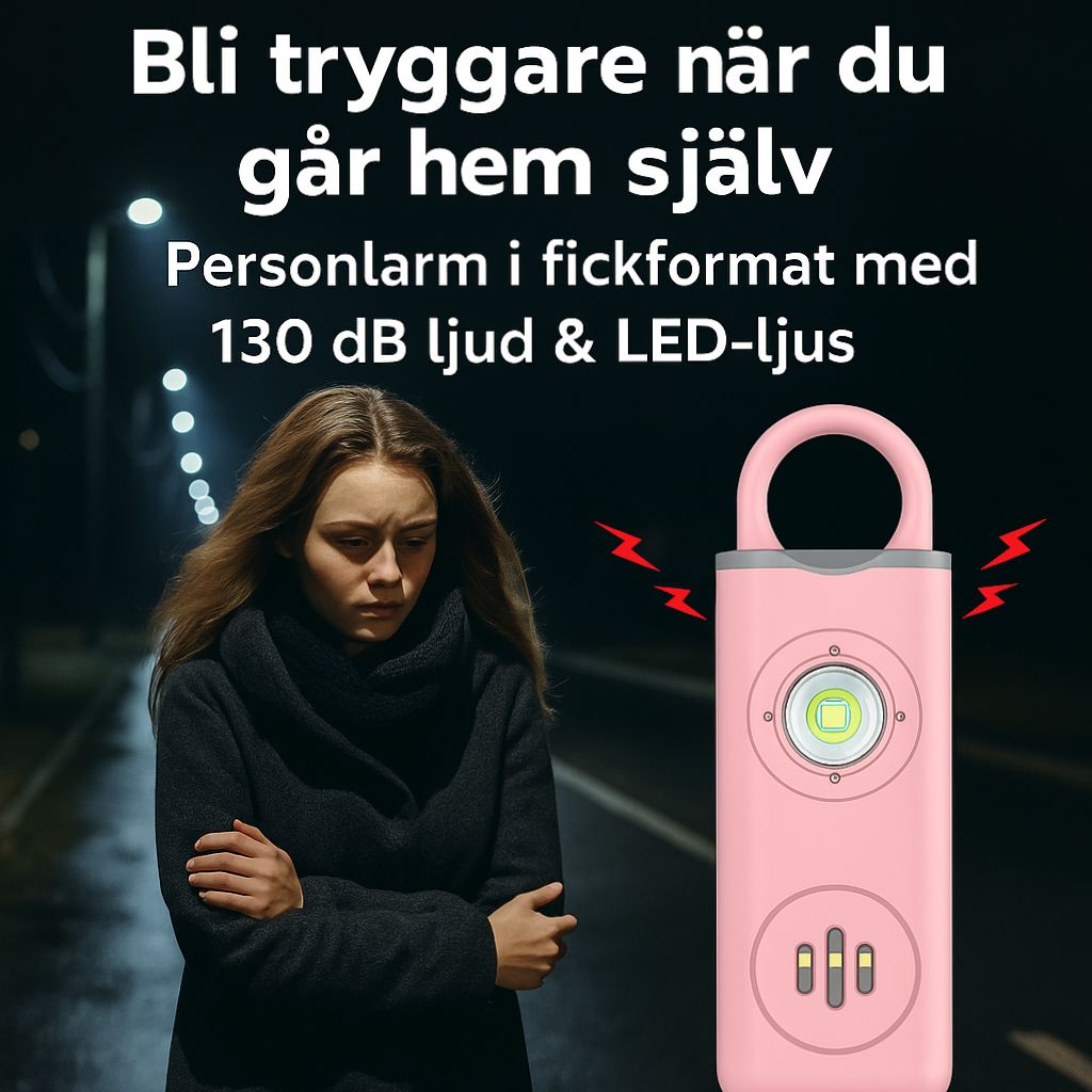Personlarm 130 dB – USB-C