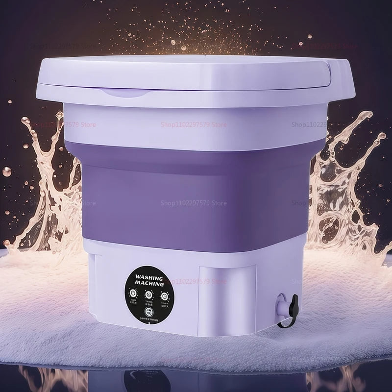 MiniWash™ – Premium kompakt tvättmaskin för små tvättar & stora behov