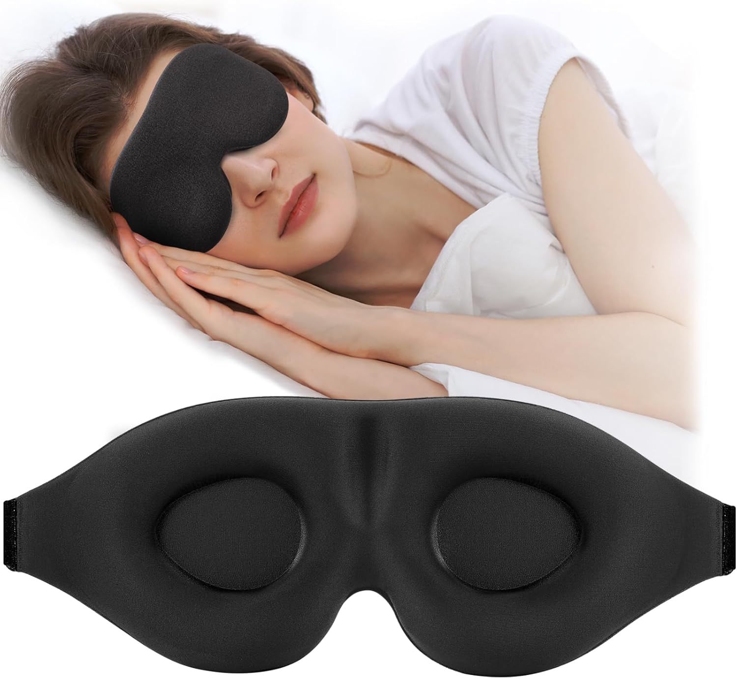 3D Formad Mörkläggningssovmask