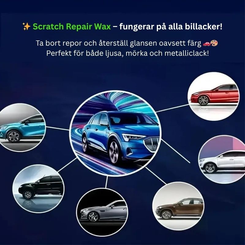 Scratch Repair Wax 55 ml ml – Reparera repor och återställ glansen