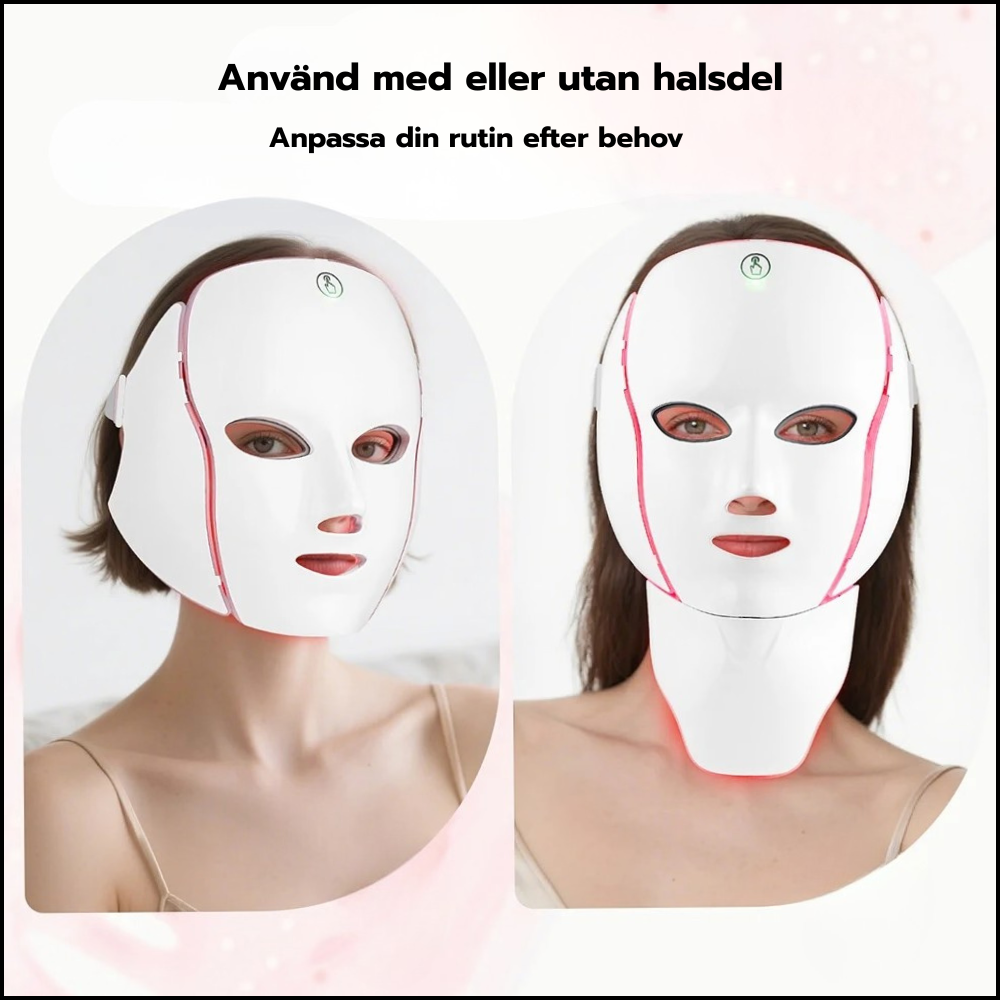 Skincure LED-mask för ansikte & hals