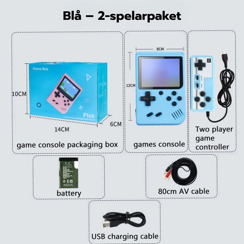 Retro Handheld Game Console – nostalgi i fickformat