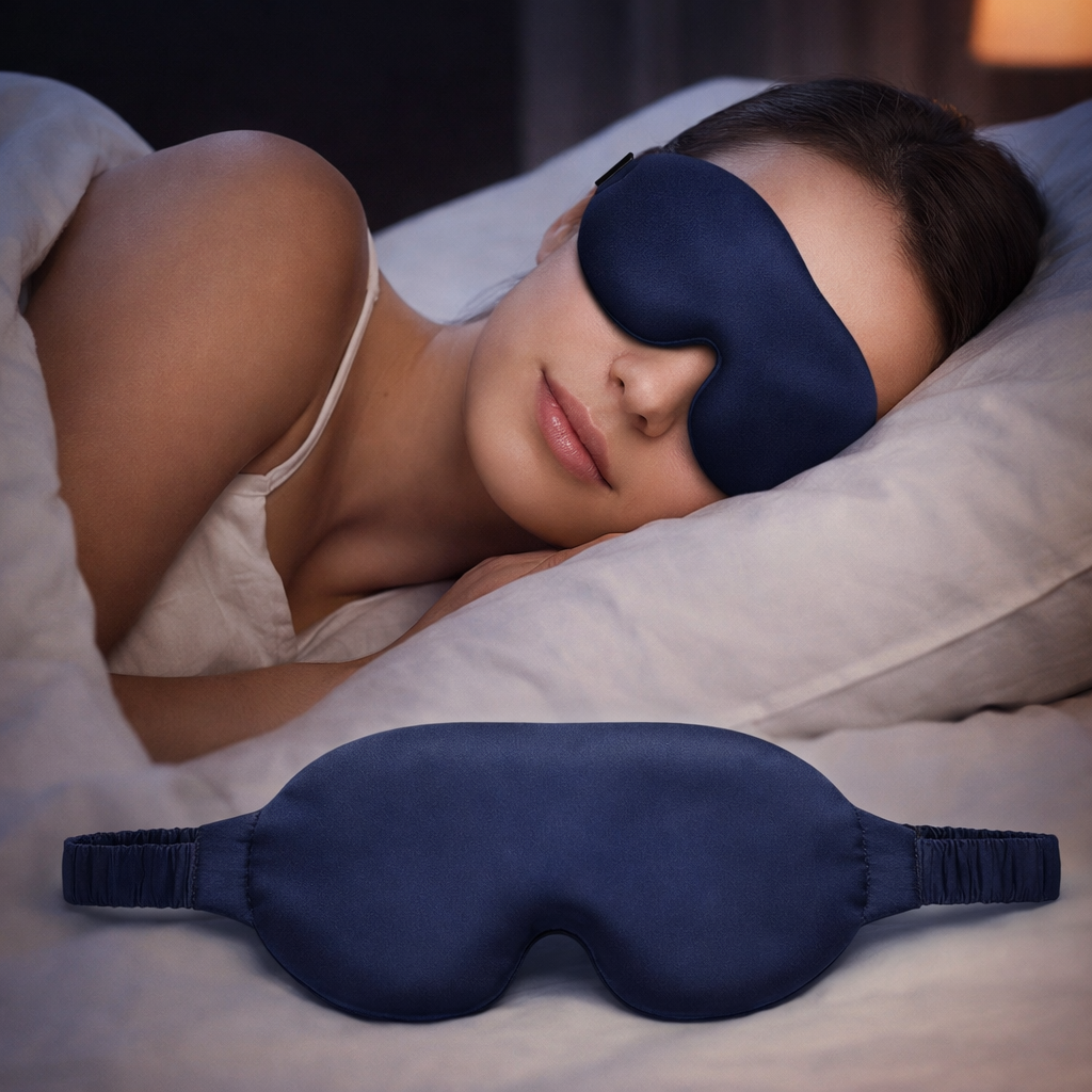 Sömnmask 3D – Blockerar ljus, sov bättre