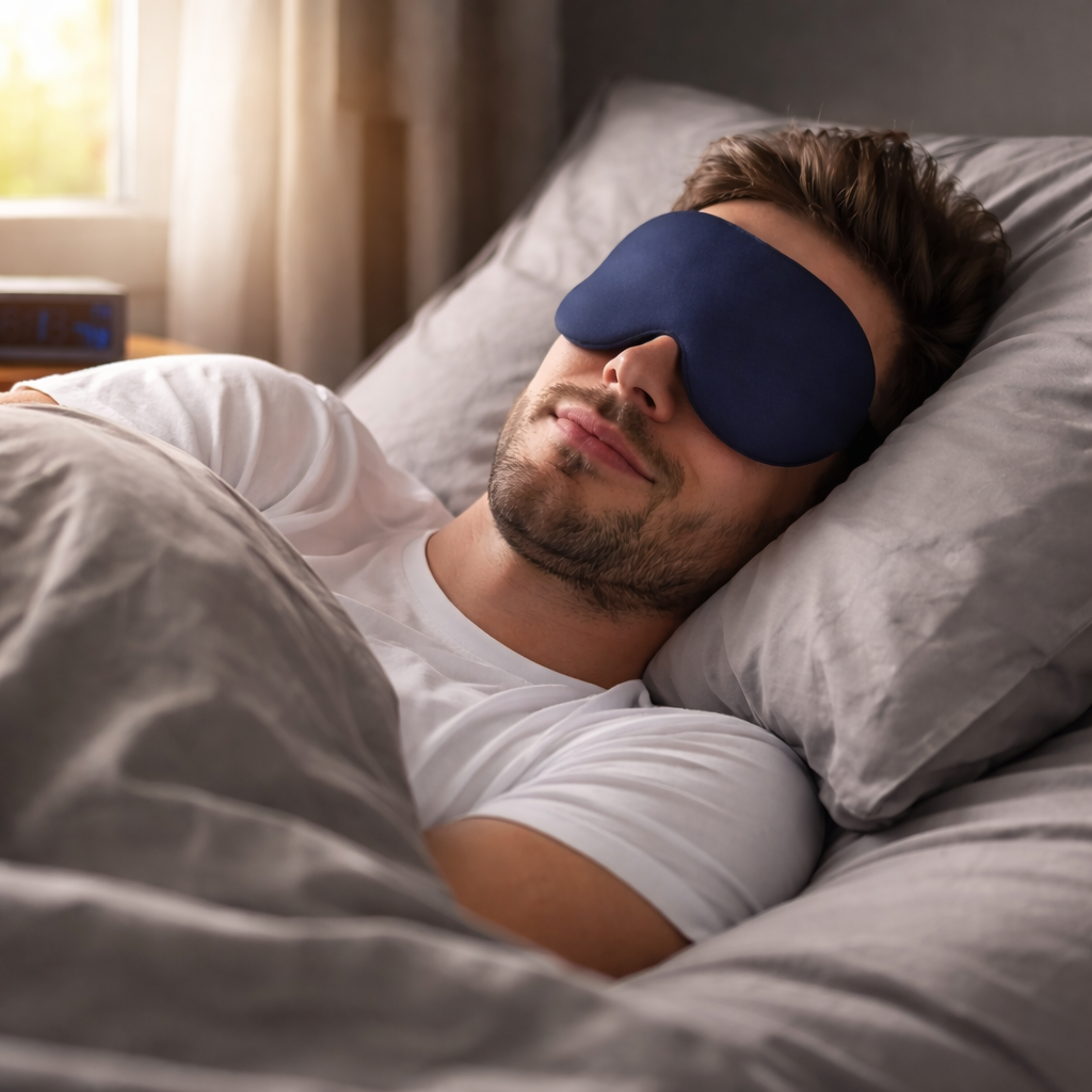 Sömnmask 3D – Blockerar ljus, sov bättre