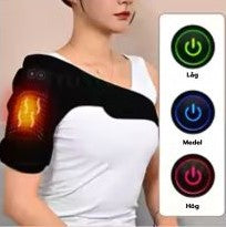 Värmande skydd med massage (USB) – Axel/Knä/Armbåge