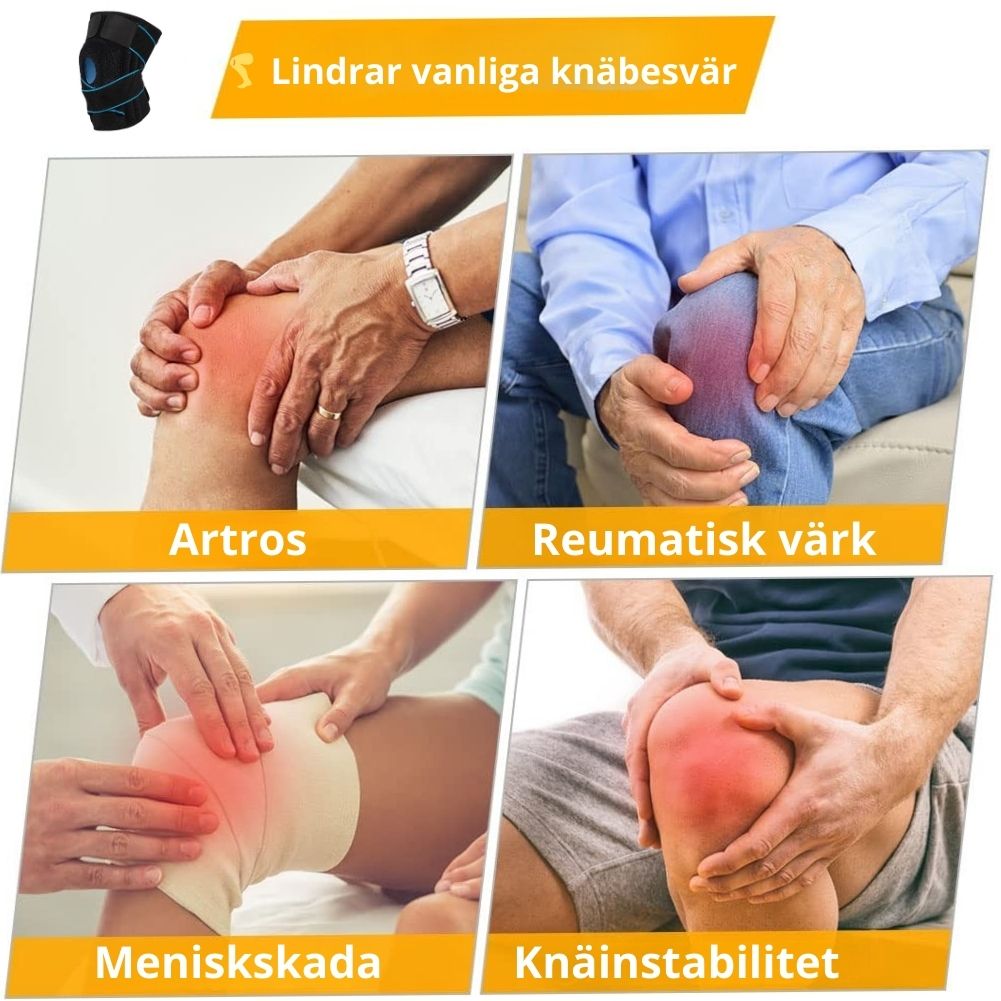 Knästöd – för stabilitet och smärtlindring