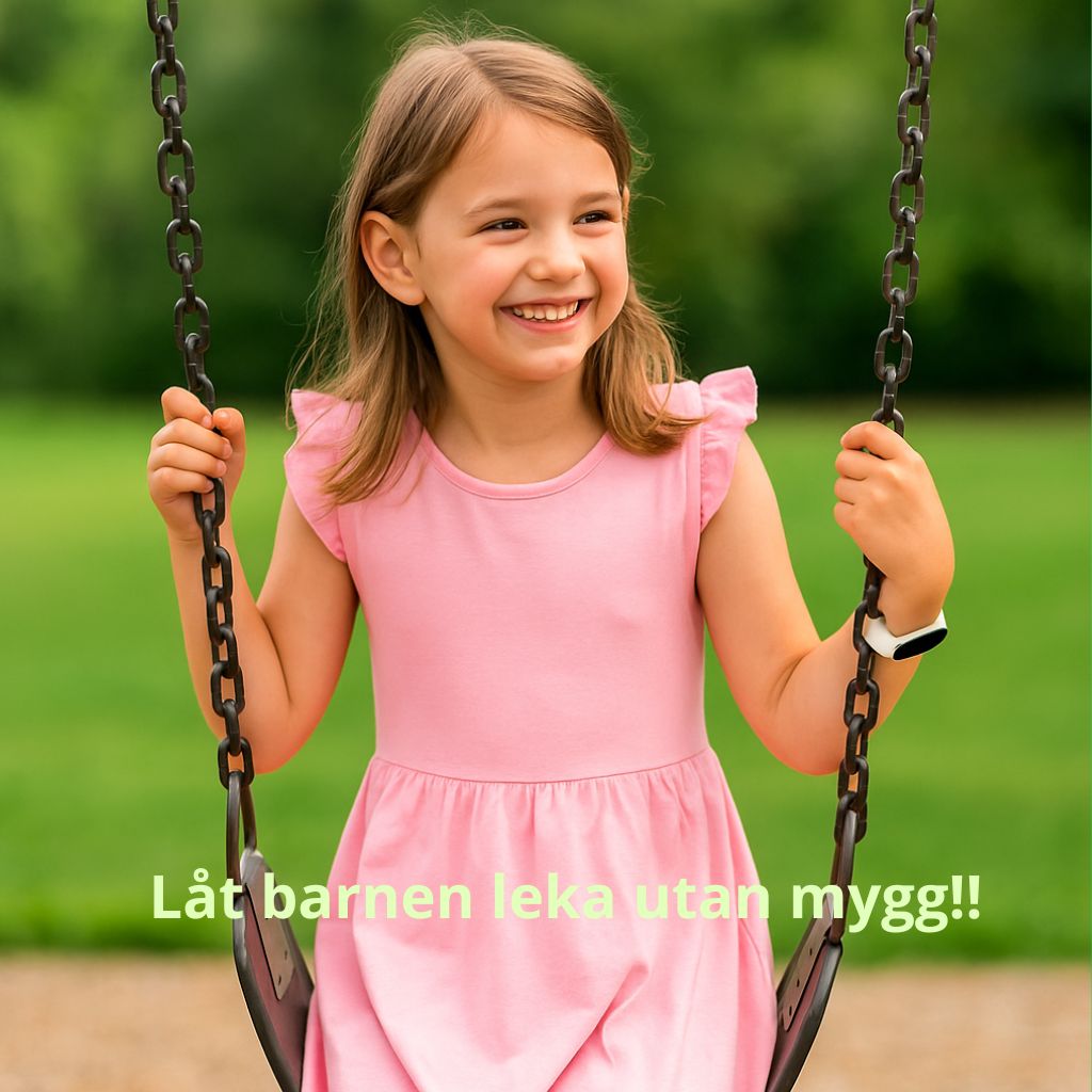 MyggFri™ – Ultraljudsarmband för hela familjen