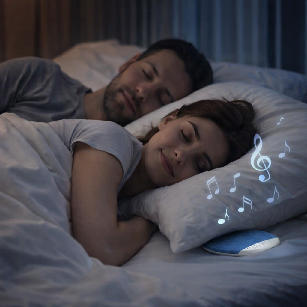 Sömnhögtalare™ – Under kudden