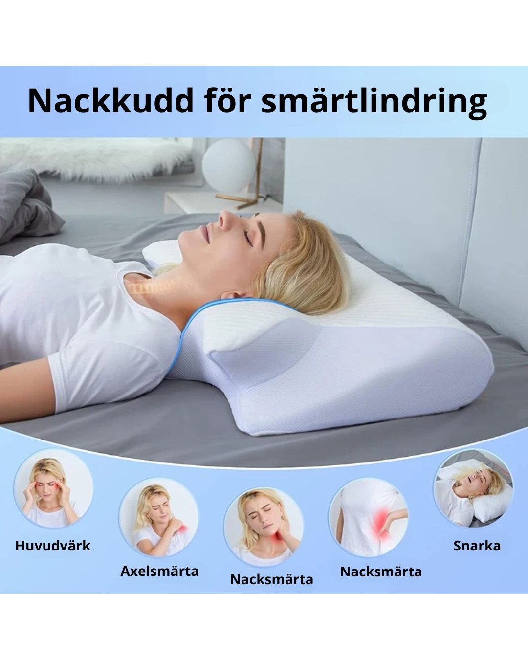 Ergonomisk kudde