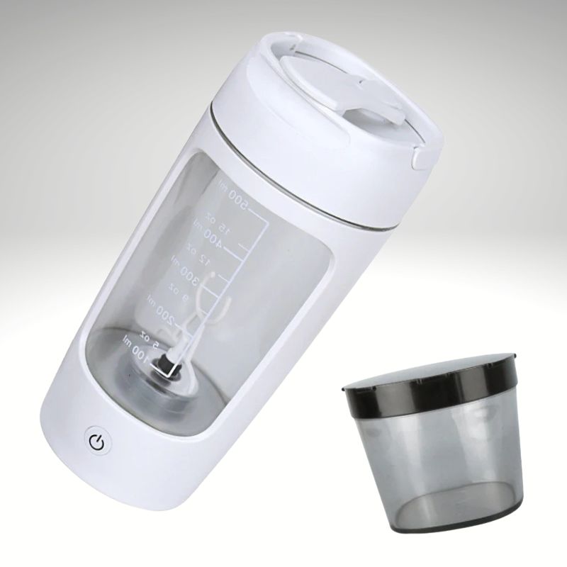 SmoothMix™ – Elektrisk Shakerflaska för Perfekt Proteinshake på Sekunder