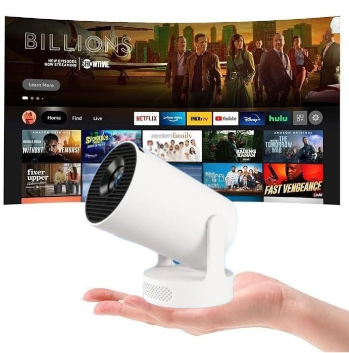 NovaBeam™ Smart Projektor – Gör vilket rum som helst till hemmabio