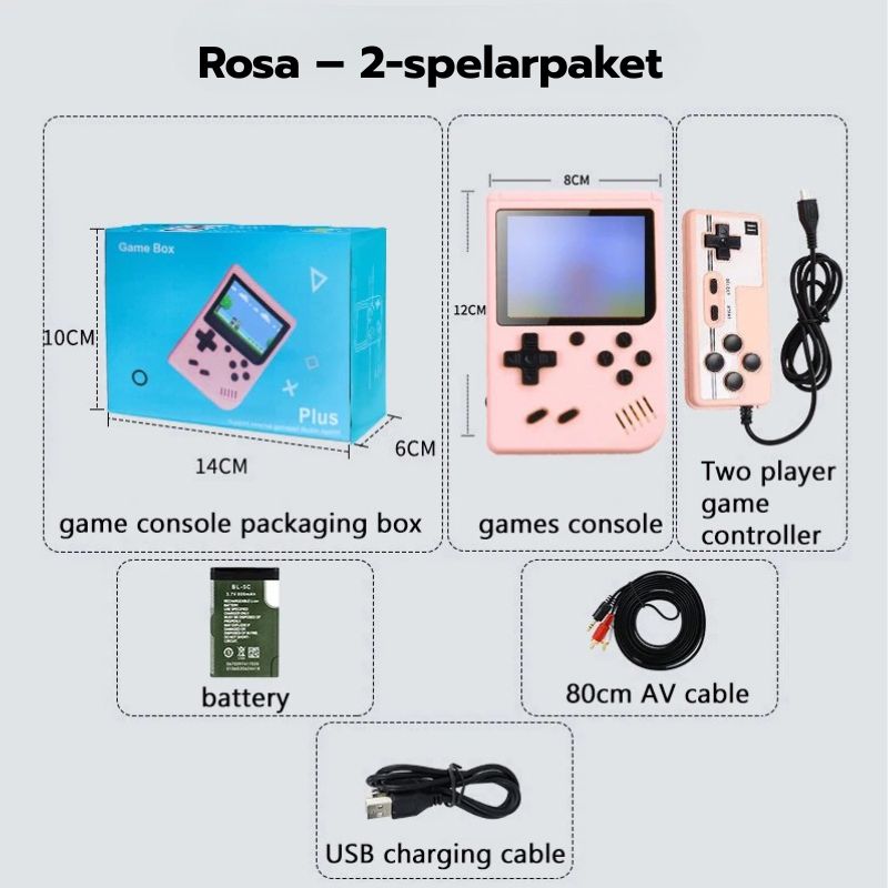 Retro Handheld Game Console – nostalgi i fickformat
