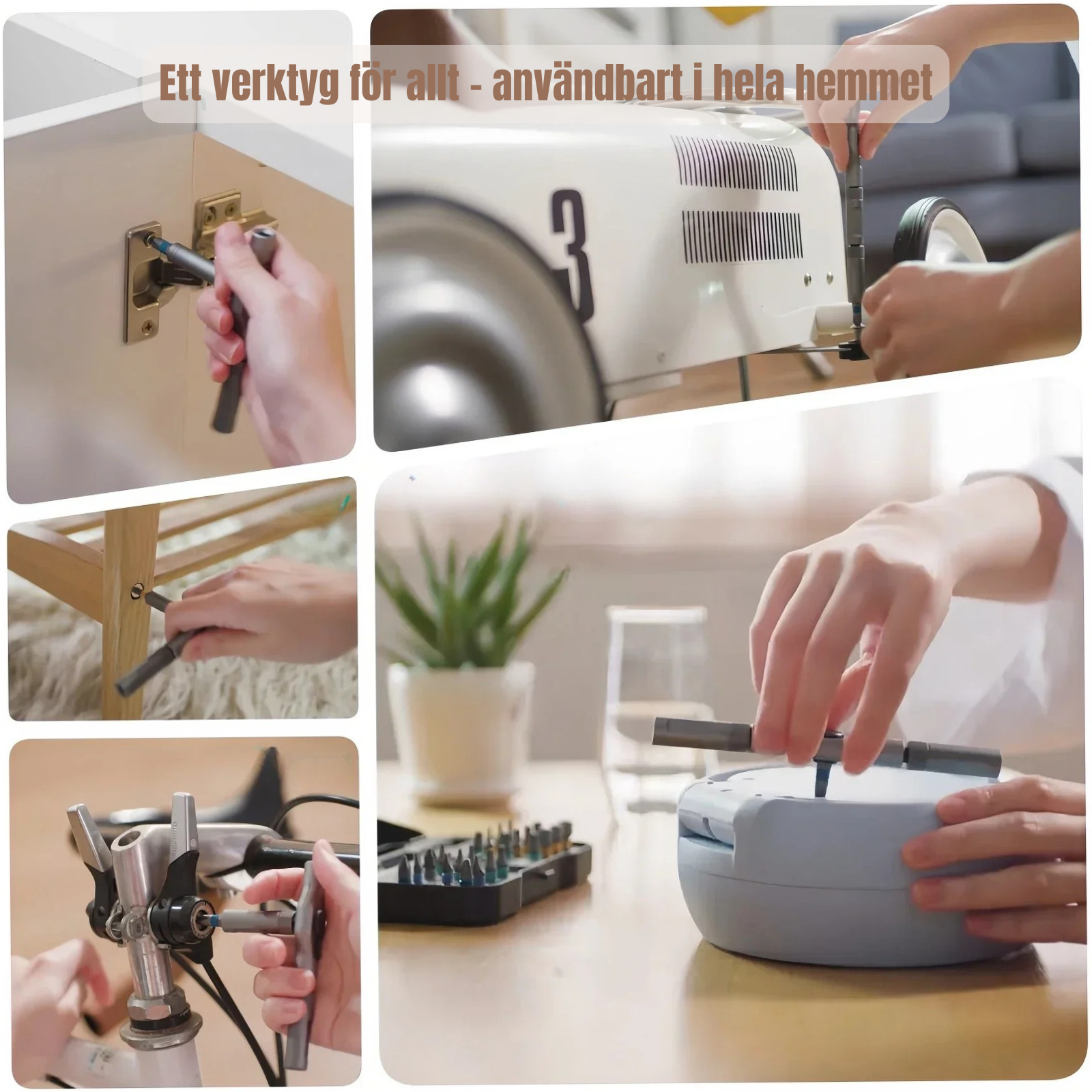 ORIA™ Ratschskruvmejselset – 42-i-1 precision och kraft i din hand