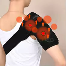 Värmande skydd med massage (USB) – Axel/Knä/Armbåge