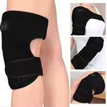 Värmande skydd med massage (USB) – Axel/Knä/Armbåge