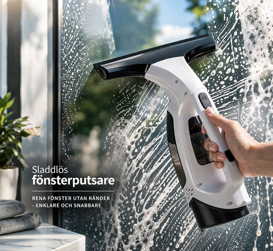 Sladdlös fönsterputsare