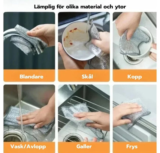 Mirakelduk™ – Rengör utan repor (1 pack=10 dukar)