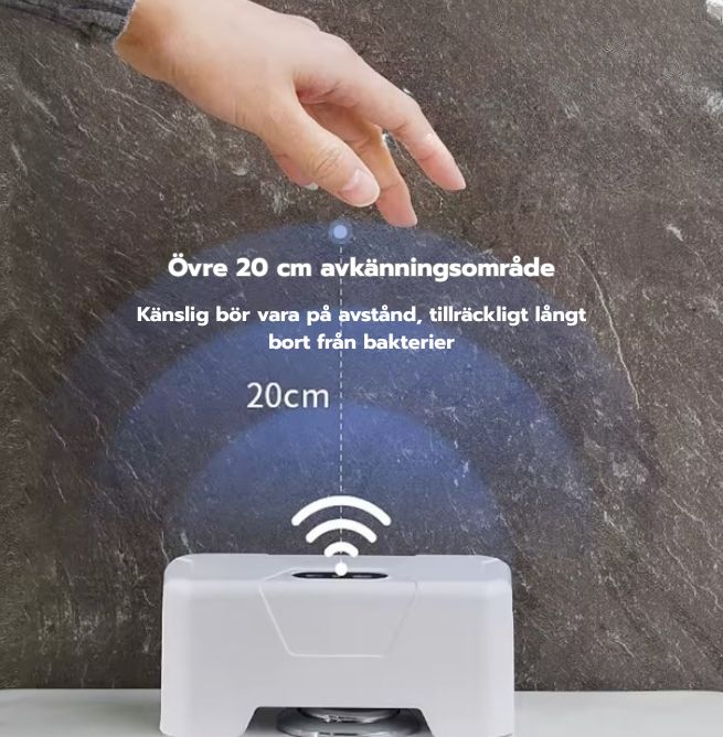 AutoFlush™ – Beröringsfri Toalettspolning med Sensor