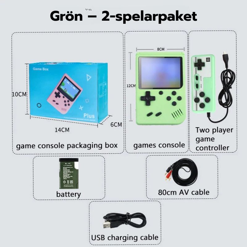 Retro Handheld Game Console – nostalgi i fickformat