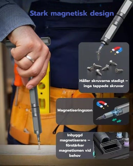 ORIA™ Ratschskruvmejselset – 42-i-1 precision och kraft i din hand